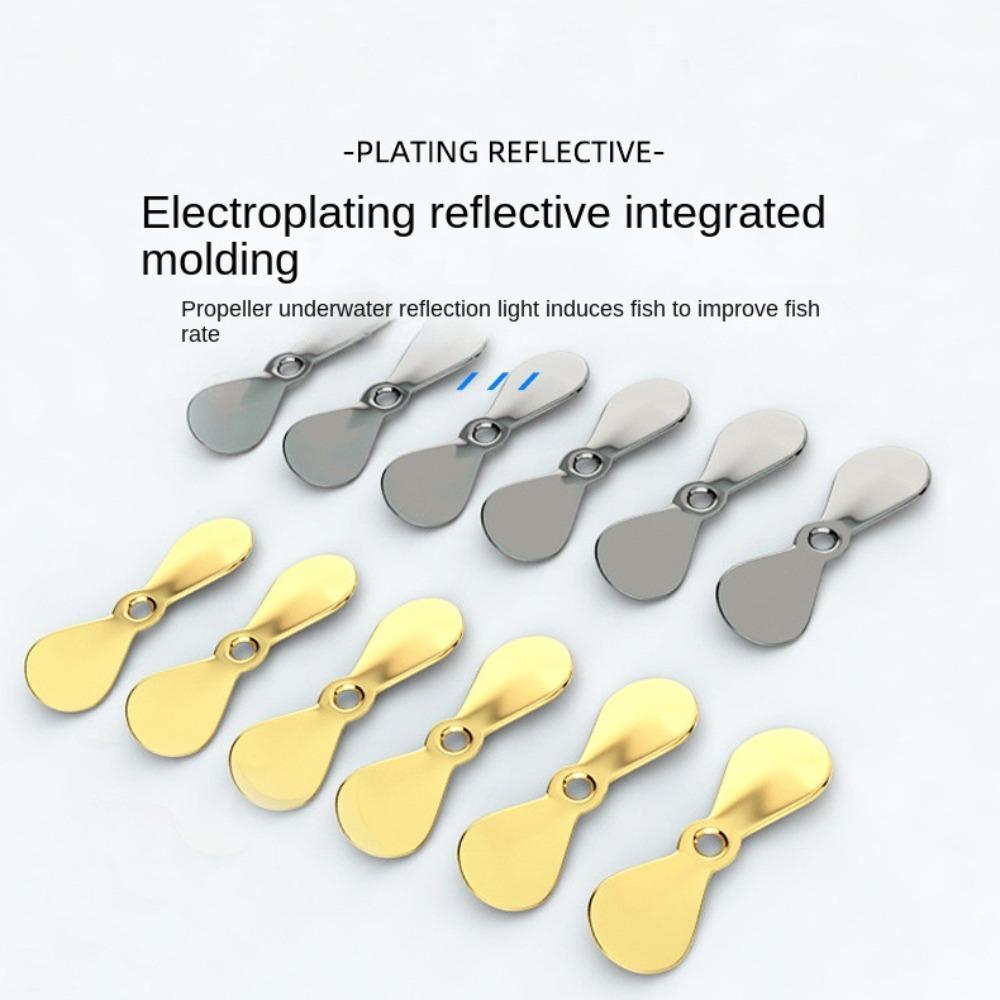 Специальные лезвия для рыболовных приманок Спиннербейт Спиннербейт Пропеллерное лезвие Горячая муха Пропеллер Вращающаяся блесна Рыбалка