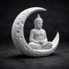 1-Piece Set of Buddha and Moon-Shaped Ornaments, 3D Printed, Cross-Border Hot-Selling Item, High Aesthetic Creative Desktop Deco