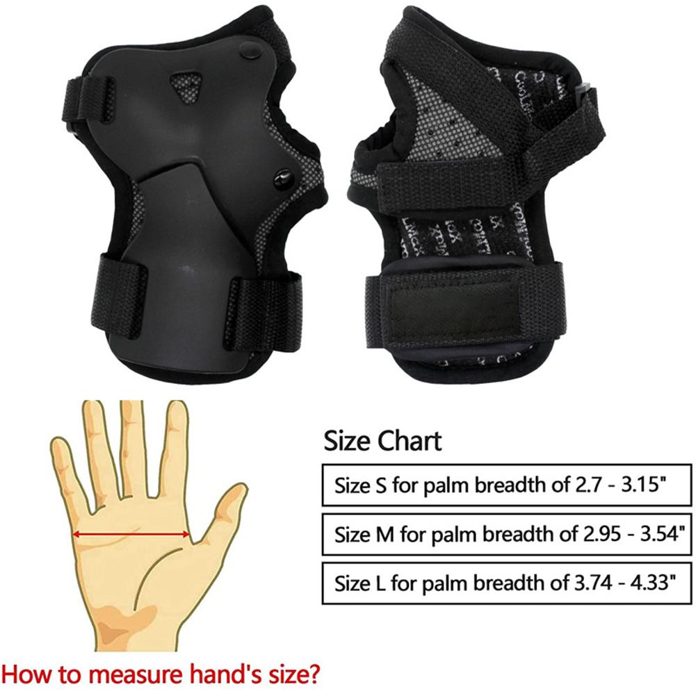 Snowboard Ski Palm Protector Wrist Guard Comfort Wrist Support Protective Gear Impact Resistance Wrist Guard for Skateboarding