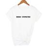 Female T-Shirts Russian Inscription Print Short Sleeve Casual Women S Tees Tops Harajuku Tumblr