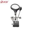 Welding Magnifying Glass Clamp 5 LED Auxiliary Clip Magnifier Hand Soldering Solder Iron Stand Holder Station Repair Tools