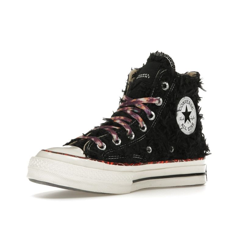 Converse Isabel Marant X Chuck 70 High Raven Unisex Sneakers Black Egret Red A10799C