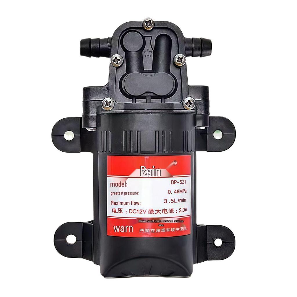 Турбо водяной насос 12В: Автоматическая суперзарядка для ландшафтного дизайна, озеленения, литья под давлением и погружных применений