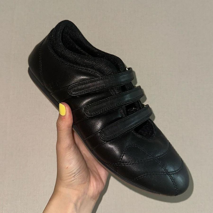 Spot second hair! Fashion versatile new three Velcro casual function Mary Jane single shoes women's bowling shoes