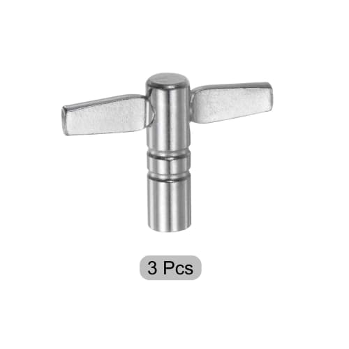 uxcell Drum Tuning Keys, Quick Release T-Shaped Drum Keys, Replacement for Drum Instruments, 3 Pieces