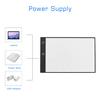 A4 Ultra Thin Light Box LED Artcraft  Eye Protecting Tracing Light Pad with Seperate Scaled Panel Holder Clamp Stepless