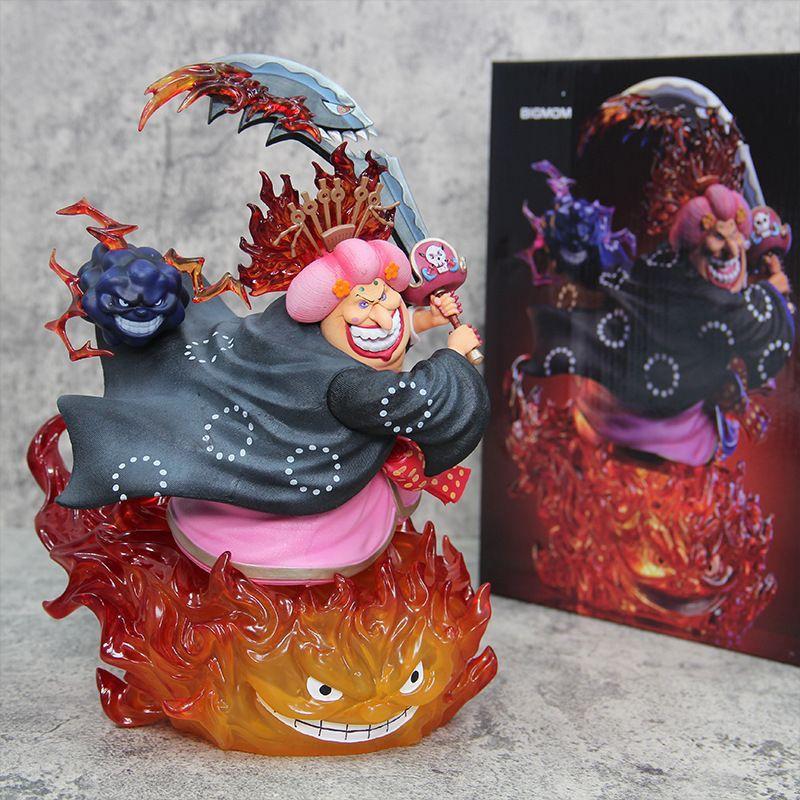 One Piece Sea-Dominating Auntie Kaido Lingling Zeus Resonance Can Glowing PVC Ocean Emperor Table setup 11.02inch/28cm Toys Gift
