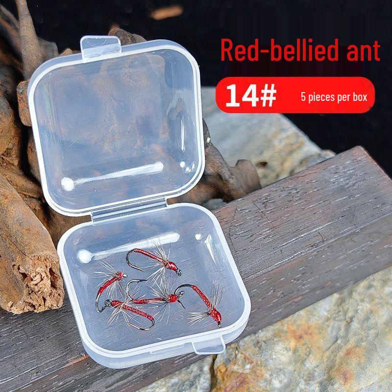 2026 Red-bellied Ant Mosquito Lure Hook for Fly Fishing