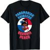 Panama Princess Georgia Messy Bun Bandana Peach Sunglasses T-Shirt