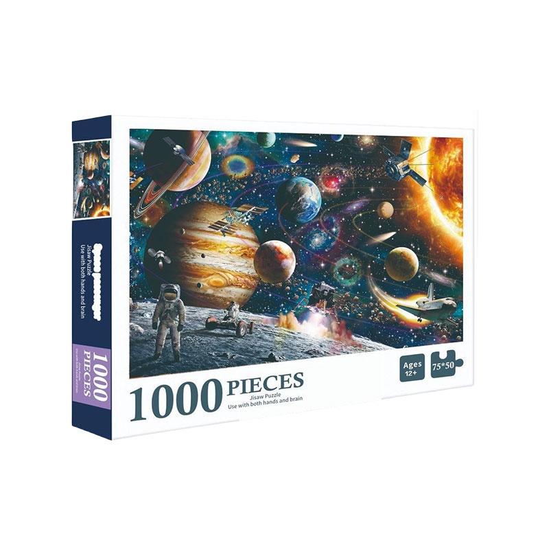 Пазл на 1000 деталей, головоломный пейзаж, игрушка