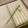 Chinese Style Chopstick Hairpin Bamboo Leaf Hair Clip Simple Hair Stick  for Women