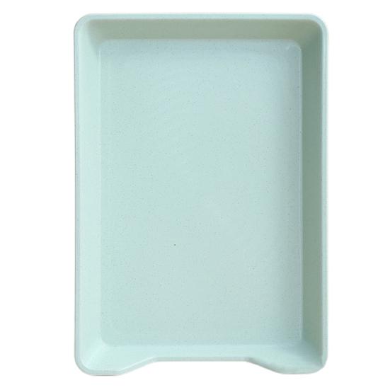 Поднос для сервировки Не содержит бисфенол А Многофункциональный Устойчив к трещинам Легко моется Компактный Дисплей для еды Многоразовые Многоразовые пластиковые сервировочные тарелки Кухонные принадлежности