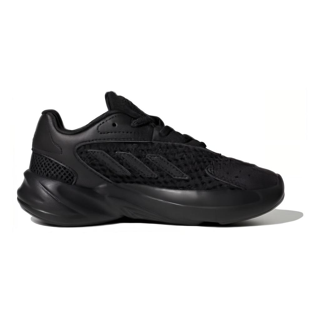 adidas Neo Ozelle El Устойчивые к истиранию Низкие Детские Повседневные Кроссовки Черные Детские JH6375