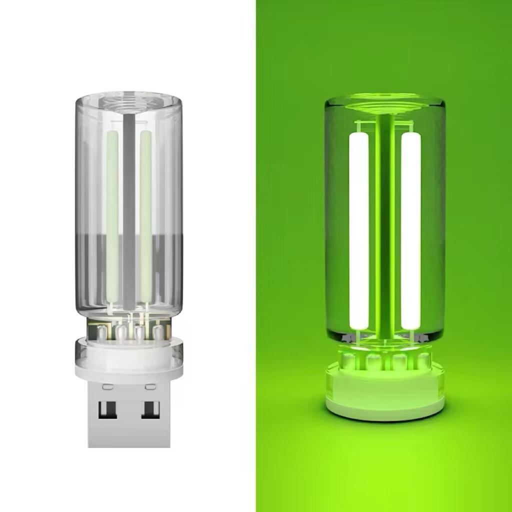 Автомобильный атмосферный свет USB ночник сенсорное диммирование светодиодная лампа накаливания нить лампочка аварийное освещение подключи и работай окружающий свет