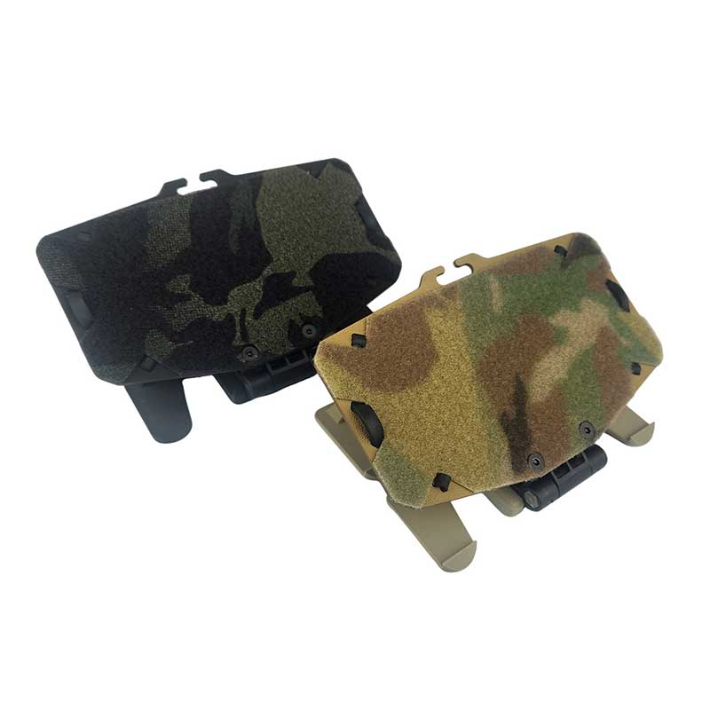 BEPAN Tactical Vest With Molle Mount Mobile Navigation Holder - Foldable Sliding Design Kydex Plate