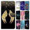 Кожаный чехол-книжка для Samsung Galaxy A50 A52 A52S A53 A54 5G Чехол-кошелек для Samsung Galaxy A51 A71 4G 3D Магнитный Funda