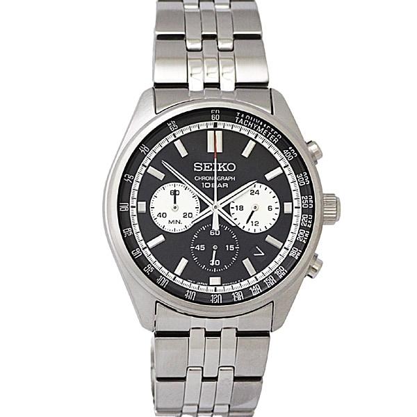 SEIKO IMPORT Chronograph Quartz SS Bracelet Men's 41.5mm SSB429P1 Parallel Import Wrist Watch
