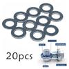 5-30Pcs Car Engine Oil Drain Plug Gaskets Sump Seal Washer Oil Pan Ring 12mm Hole for Toyota Camry Corolla Lexus OE# 90430-12031 Engine Gaskets 6