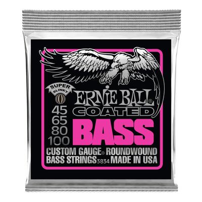 Струны для бас-гитары 3834 COATED SUPER SLINKY BASS Coated Super Slinky Bass [Оригинальный продукт] (45-100)