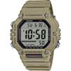 Casio ЦИФРОВЫЕ Часы на кварцевом механизме, водонепроницаемость 100 м, унисекс, серый циферблат AE-1600H-5AV
