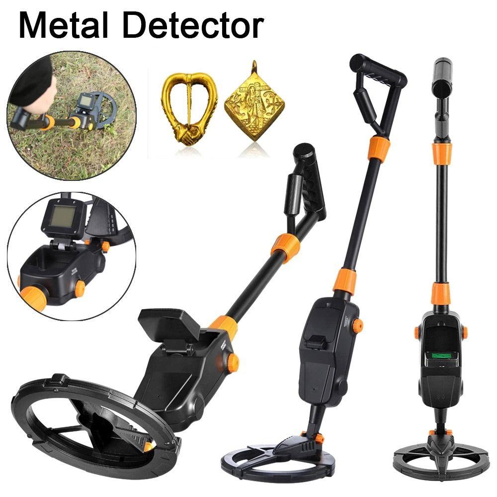 Высокочувствительный подземный металлоискатель ЖК-дисплей Металлический пинпоинтер Поиск сокровищ