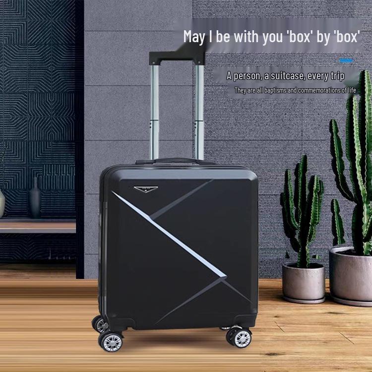 18" Дорожный чемодан ручной клади с универсальными колесами и замком, Прочный чемодан на колесиках для студентов, Доступна 20" версия