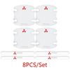 For Mitsubishi ASX Lancer Cordia Pajero Outlander Eclipse Galant Mirage Colt Car Door Handle Bowl Transparent Sticker Strips