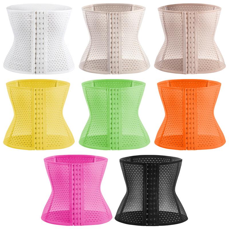 Послеродовой дышащий пояс-корсет для живота и талии, каркасная поддержка, моделирование тела, спортивный пояс, контроль живота, пояс для талии для женщин