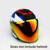 Motorcycle Helmet Visor Lens for LS2 OF626 Helmet Discoloration Lens Shield Lens Motorcycle Helmet Replacement Accessories