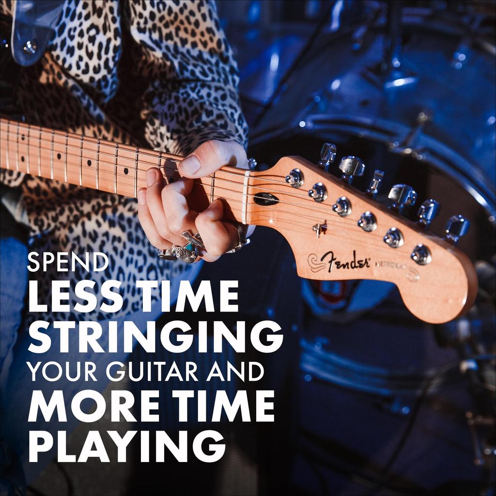 Fender Locking Tuning Machines Stratocaster®/Telecaster® (Polished Chrome) (6)