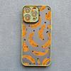 Чехол для телефона с рисунком фруктов Банан Клубника для iPhone 14 13 12 11 Pro Max Mini 15 Plus Pro Max X XS XR 7 8 Plus Ударопрочные чехлы