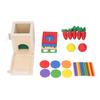 4 In 1 Wooden Montessori Toys Montessori Wooden Educational Toys Includes Object Permanence Box