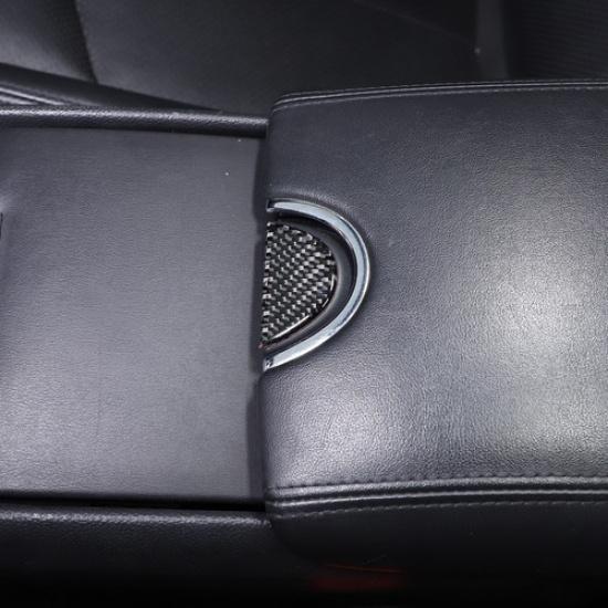 Carbon Fiber Armrest Box Switch Trim Sticker For Infiniti G37 G35 07-2013
