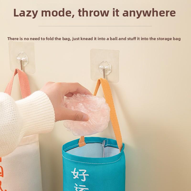 Настенный органайзер для хранения мусорных пакетов, Кухонный пластиковый пакет, Органайзер, Подвесной пакет для покупок, Сумка для хранения, Подвесная сумка для хранения