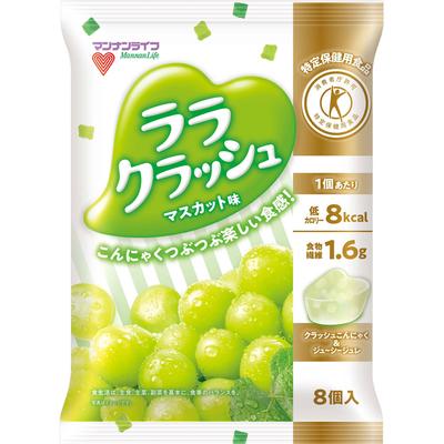 mannan life Желе Konnyaku Field Lala Crush со вкусом муската 24 г x 8 Желейные продукты для специального диетического питания Желе