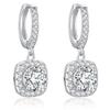 2ct Moissanite Diamond Huggie Hoop Earrings For Women Sterling 925 Silver Dainty Hoop Drop Dangle Earring Fine Jewelry