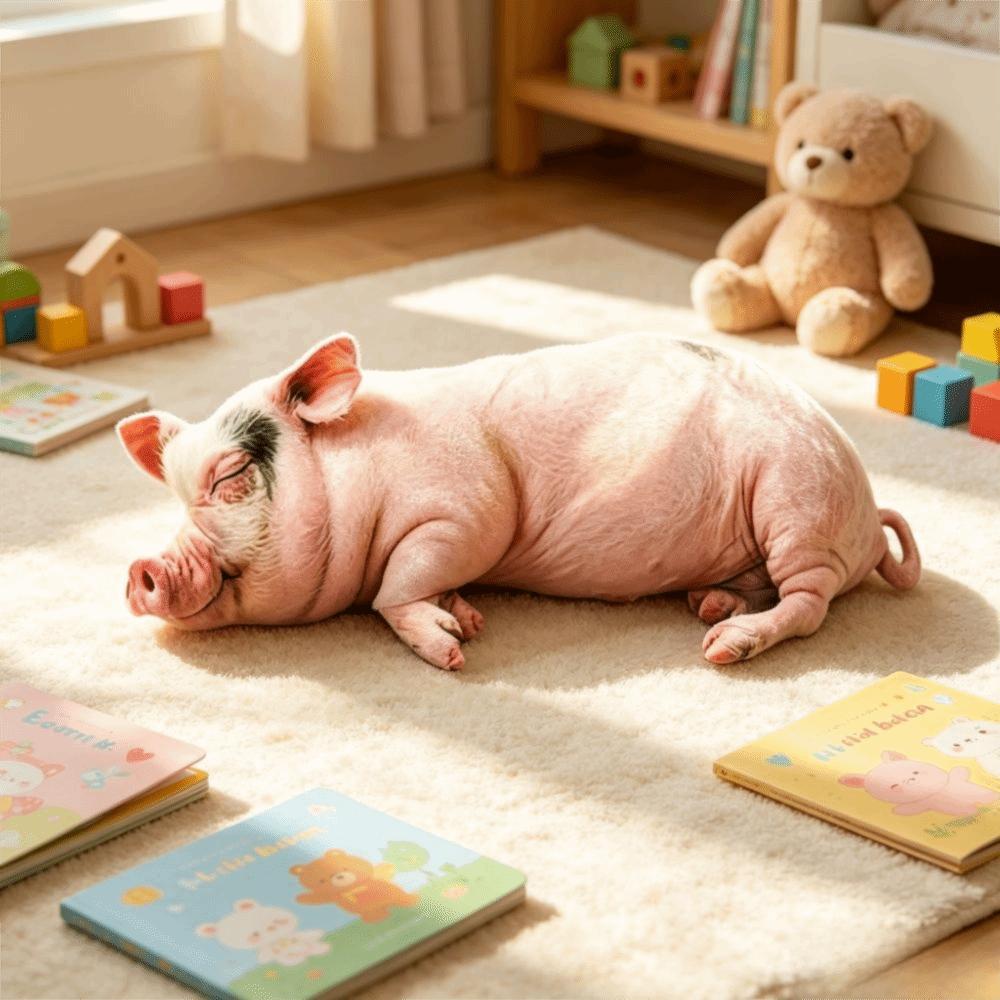 with Sound Pig Plush Toy Lifelike Design Simulation Pig Plush Doll Stuffed Pig Toy Boys Gift