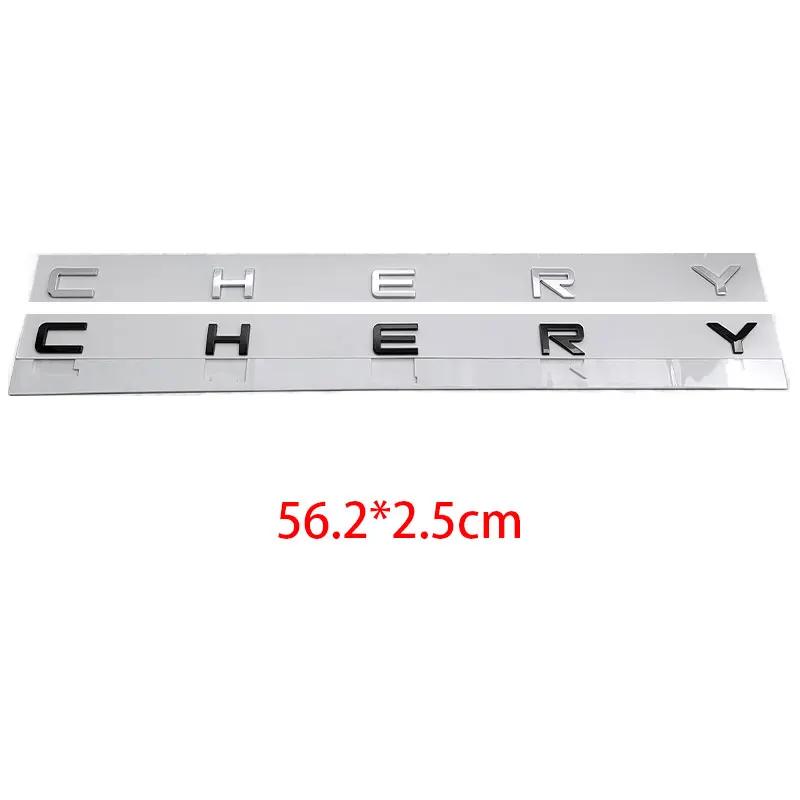 Буквенные значки CHERY автомобильные наклейки для CHERY chery знак буква алфавит оригинальные задние наклейки на багажник автомобильный хвост рестайлинг автомобильные аксессуары