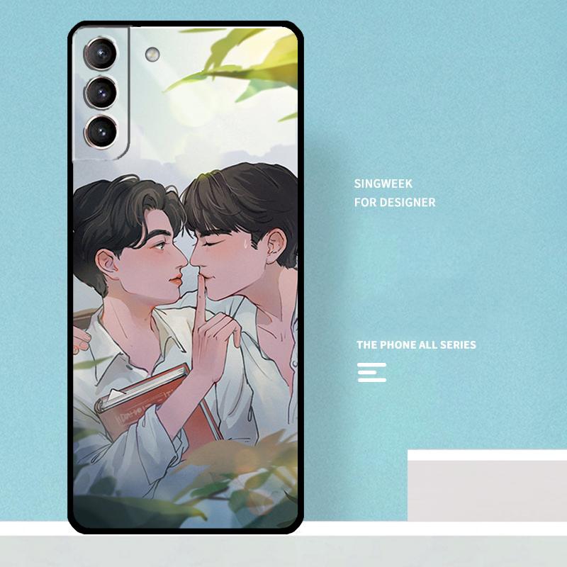 Mewgulf Happy gay Case For Samsung Galaxy S25 Ultra S21 S22 S23 S24 Ultra S9 S10 S20 Plus S25 FE Phone Cover