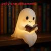 Лампа-книга 'Призрак' USB-перезаряжаемая Ночник на Хэллоуин Для Детей и Подростков