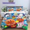 Anpanman Милый Стиль Комплект Постельного Белья Пододеяльник Наволочка Без Наполнителя, Мягкий Домашний Декор Спальни, Идеальный Подарок для Фанатов.chl