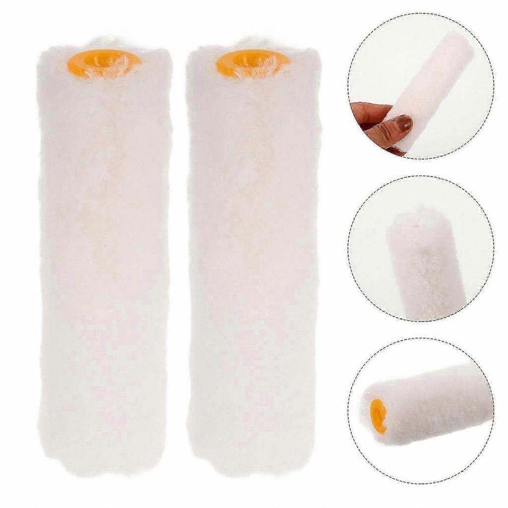 10Pcs Wall Paint Roller Set, Cotton Roller Sleeves for House Painting