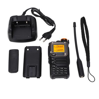 2-стороннее радио UHF VHF AM FM 200 каналов 4 Вт 1600 мАч аккумулятор портативное радио для кемпинга на открытом воздухе походов