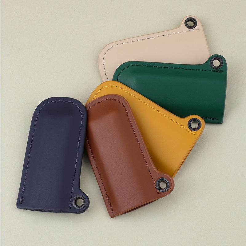 Pu Leather Lighter Case for Mini Bic&cricket Lighters Pouches Sleeve Cover Holder Smoking Cigarette Accessories