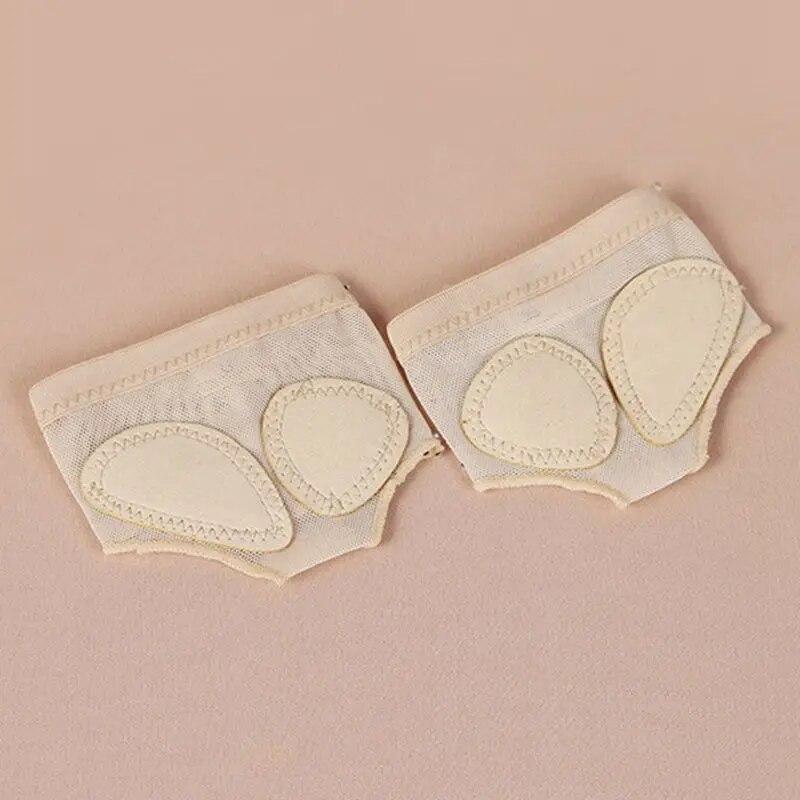 1 Pair Dance Half Sole Paws Pad Ballet Dance Toe Pad Forefoot Protect Pad Paw Brace Gymnastics Foot Thongs