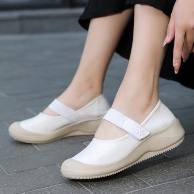 Осенняя обувь для активного отдыха с мелкой горловиной и толстой подошвой, удобная повседневная обувь, женская легкая спортивная обувь, нескользящая спортивная обувь для бега