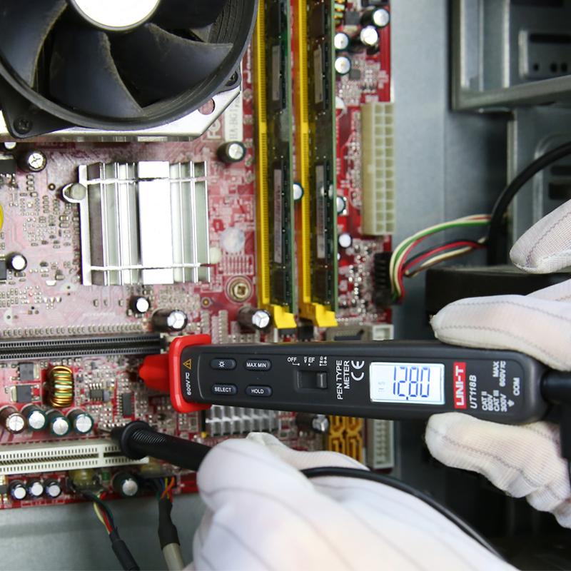 UNI-T UT118C/UT118B Pen-Type Meter; Full Scale Overload Protection Electrician's Meter/EF Measurement