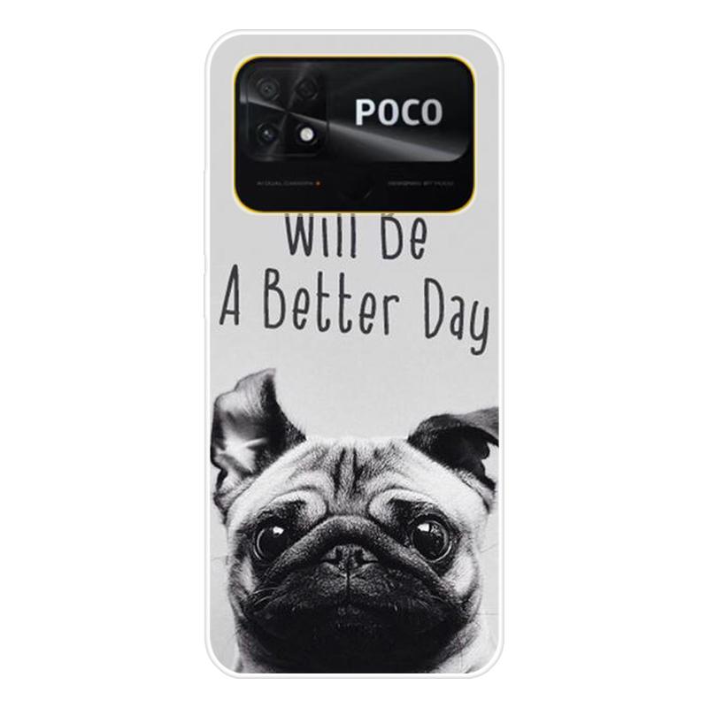 Для Xiaomi Poco C40 C 40 Чехол Мягкая силиконовая задняя крышка Мультяшный чехол для телефона Разнообразие