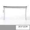 Large Capacity Simple Color Pencil Case Student Exam Series Hand Account Net Yarn Transparent Stationery Storage Supplies Bag