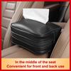 Car Tissue Box Creative Car Tissue Box Universal Hanging Seat High-end Tissue Bag Car Interior Supplies Collection